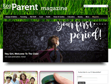 Tablet Screenshot of ecoparent.ca